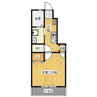 パシフィコ Bの間取り