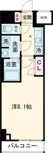 ジーベック亀戸【2階】の間取り