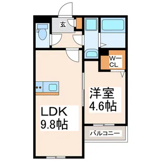 BRAVE BASE八代【1階】の間取り