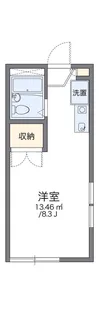 レオパレスリュミエール【2階】の間取り