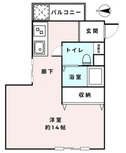 シルクハイツ徳丸【3階】の間取り