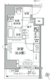 アイル大森壱番館【9階】の間取り
