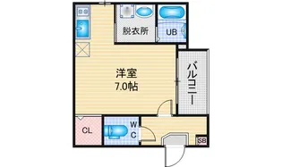 レイパパレ【3階】の間取り