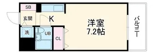 横浜・吉野町オーシャンハイツ【8階】の間取り
