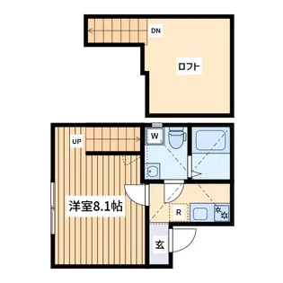 ラポーズ相原【2階】の間取り
