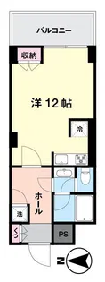 常盤松葵マンション【5階】の間取り