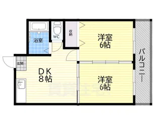 マンションアサノ1【5階】の間取り