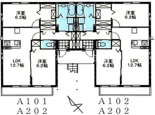 グルボランテII【1階】の間取り