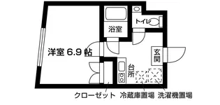 カメリア高円寺【2階】の間取り