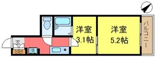 エル・ヴィーナ新小岩【1階】の間取り