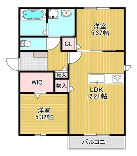 D-town兵庫【1階】の間取り