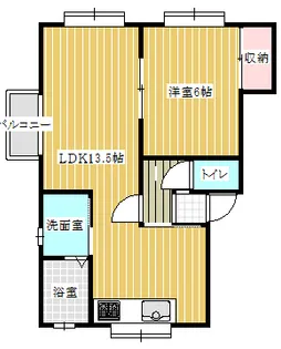 ハウス寿新道【1階】の間取り