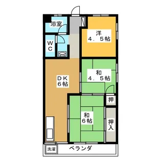 メゾンスギエイ【3階】の間取り