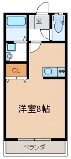 ラファユー【1階】の間取り