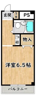 大和田マンション【2階】の間取り