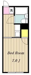 ビューハイツ(飯山)【2階】の間取り