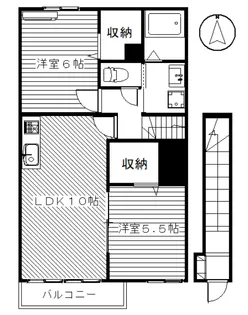 ファーストレジデンス【2階】の間取り
