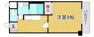 ティ・ア・モール【5階】の間取り