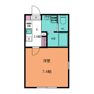 アビュータス【1階】の間取り