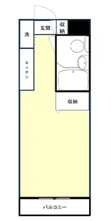 ジョイフル大山【3階】の間取り