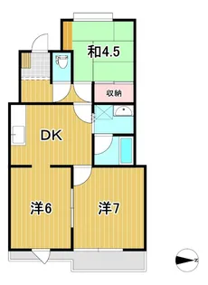 ヒルトップ【3階】の間取り