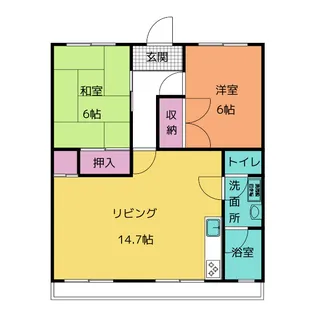 ワイズビル【4階】の間取り