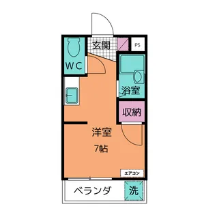 とよたサンドエルB【4階】の間取り