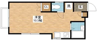 ボン赤迫 A【2階】の間取り