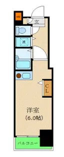 1Rの間取り画像