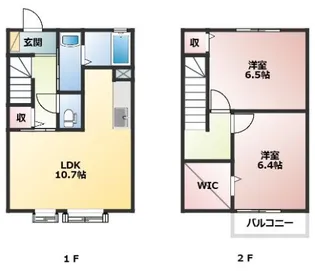 ネクストBの間取り