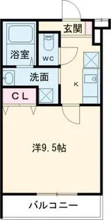 フジパレス堺鳳駅北II番館【1階】の間取り