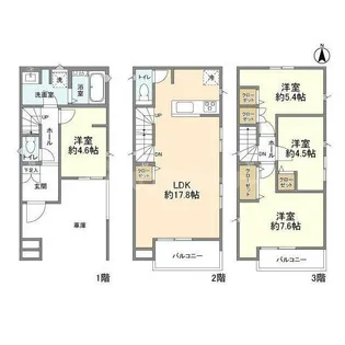 埼玉県さいたま市北区日進町1【一戸建】の間取り