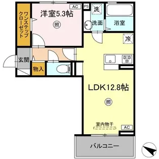 オーヴィラージュII【3階】の間取り