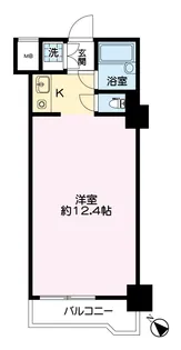 スクエア長者町【5階】の間取り