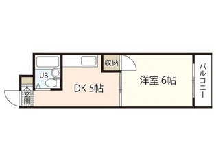 メゾンド山崎【4階】の間取り