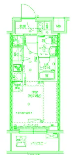 神奈川県横浜市西区中央2【マンション】の間取り