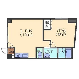 アーバンパレス762【1階】の間取り