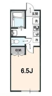 ブランノワール【1階】の間取り