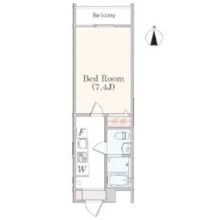 アザーレ・パッシオ藤沢長後【2階】の間取り