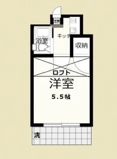シティーリーフaki【2階】の間取り