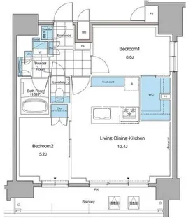 ルフォンプログレ本郷三丁目【10階】の間取り