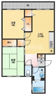 高島第2ビル【2階】の間取り