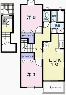 兵庫県加古川市尾上町今福【アパート】の間取り
