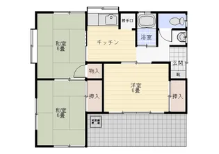 群馬県前橋市西片貝町2【一戸建】の間取り