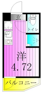 Cube kanamachi V【1階】の間取り