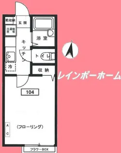 パインヒル南篠崎【1階】の間取り