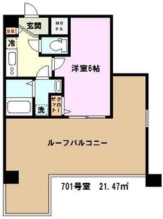 埼玉県川口市並木4【マンション】の間取り