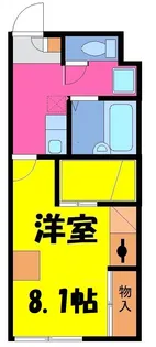 AS 61【1階】の間取り