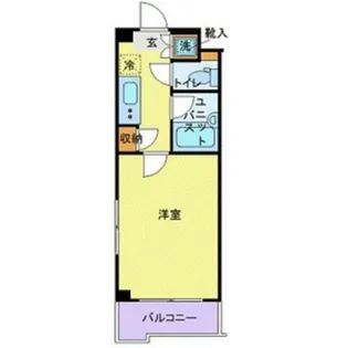 東京都新宿区西落合1【マンション】の間取り