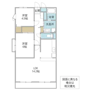 グレイスコート III【2階】の間取り